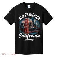 San Francisco California Souvenir Travel Gift Kids T-Shirt thumb 0