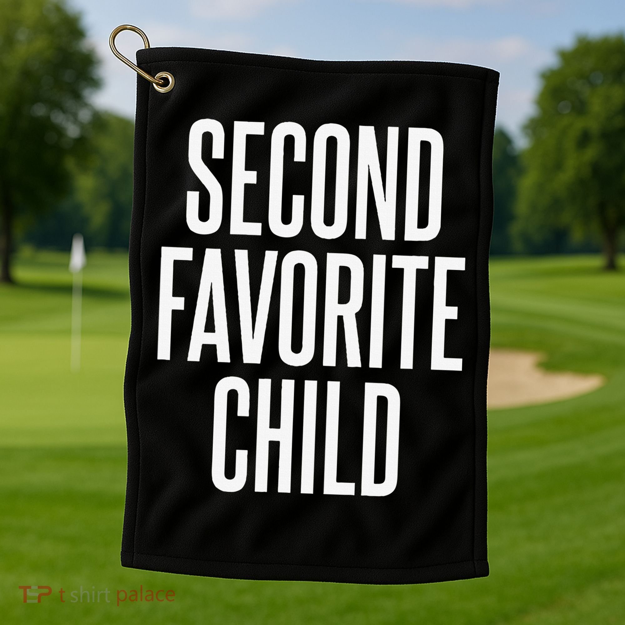 Second Favorite Child  Golf Towel