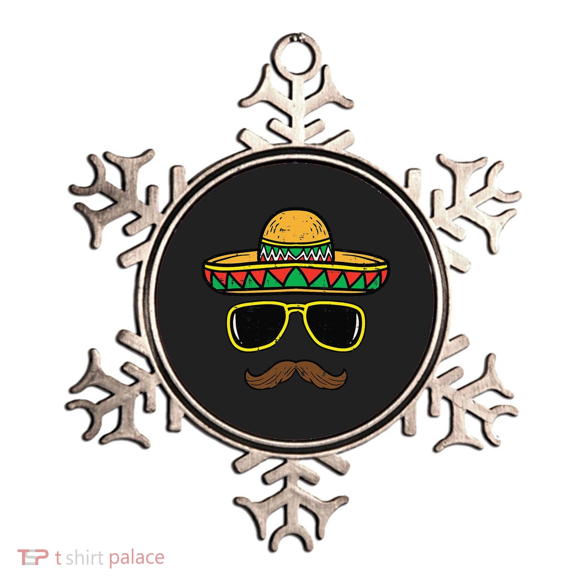 Sombrero Face Cinco De Mayo Mexican Fiesta Party Ornament