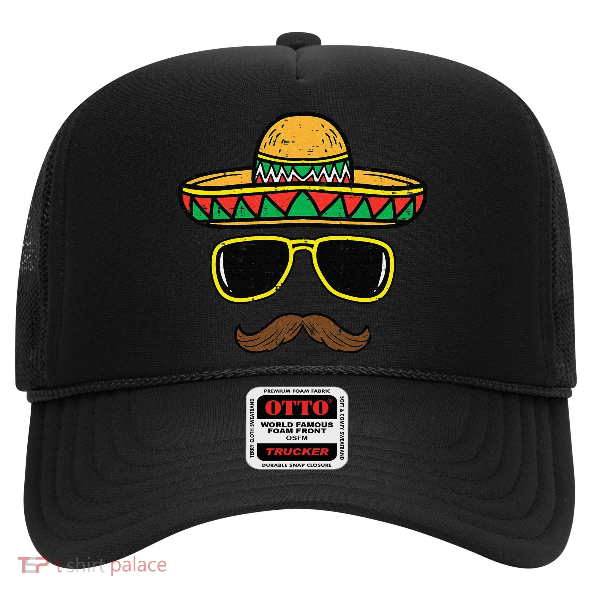 Sombrero Face Cinco De Mayo Mexican Fiesta Party Hat