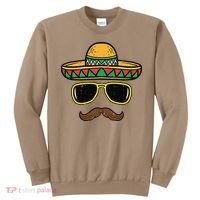 Sombrero Face Cinco De Mayo Mexican Fiesta Party Sweatshirt thumb 0