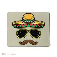 Sombrero Face Cinco De Mayo Mexican Fiesta Party Mousepad thumb 0