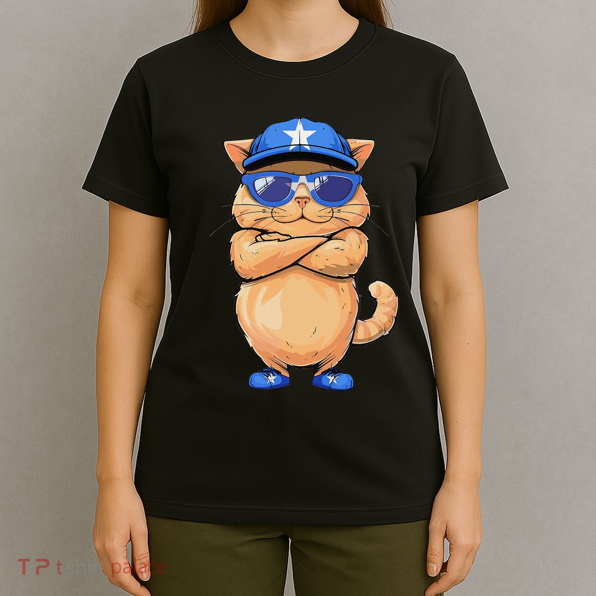 Somalian Flag Cat Mom Souvenirs Products Kitten Somalia T-Shirt