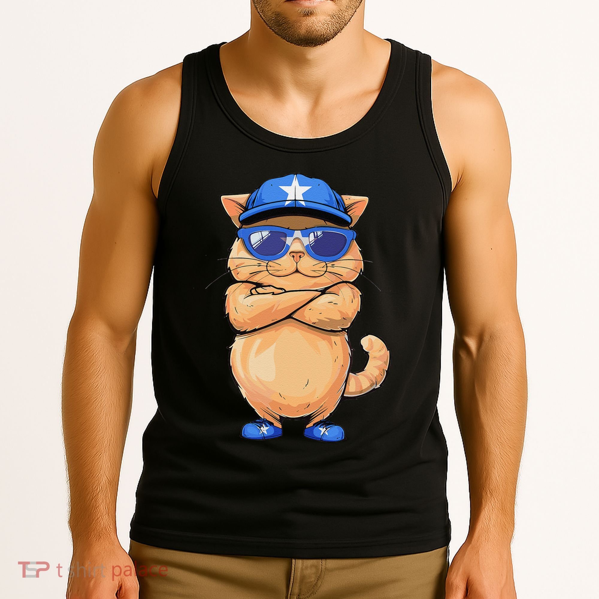 Somalian Flag Cat Mom Souvenirs Products Kitten Somalia Tank Top