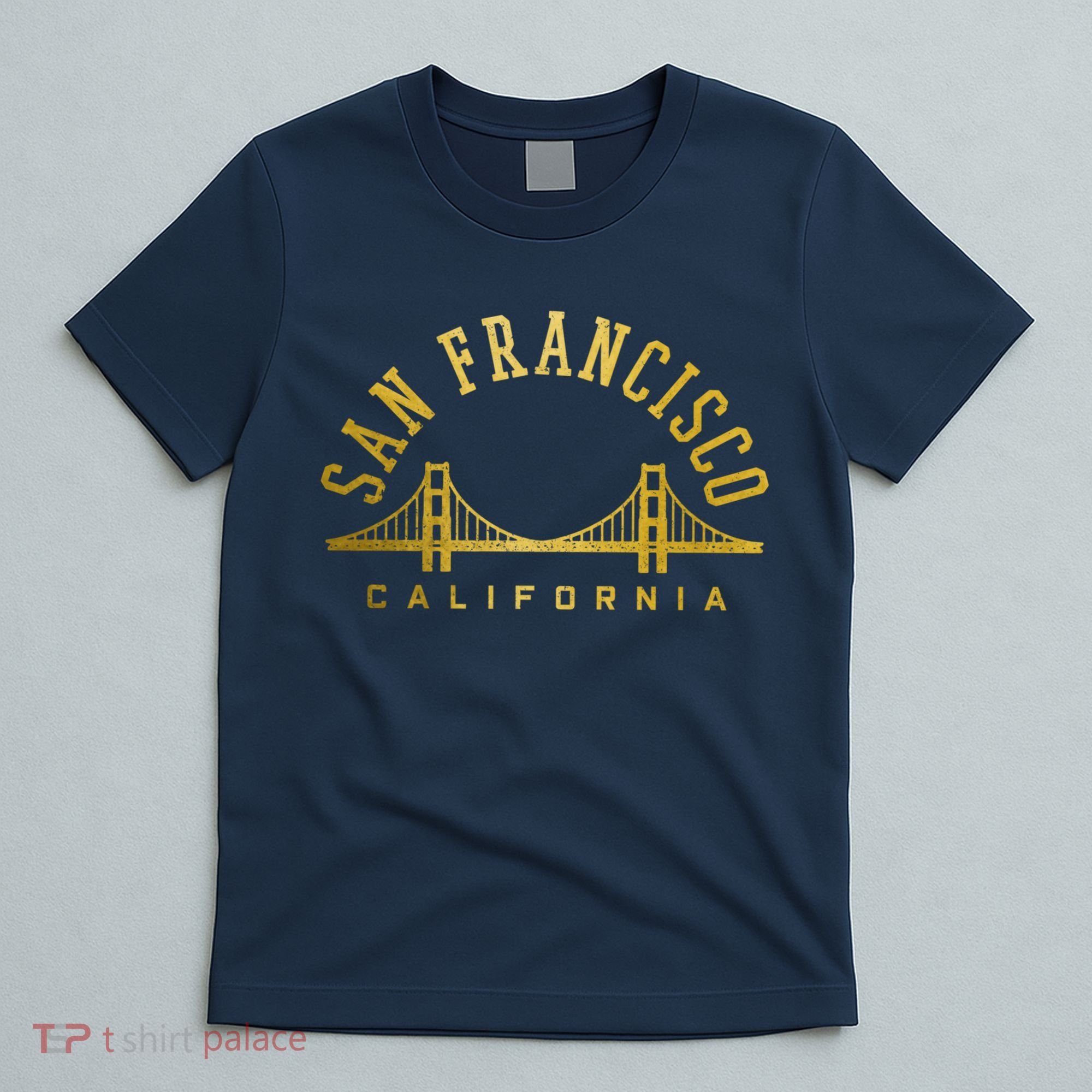 San Francisco California Golden Gate Bridge Vintage T-Shirt