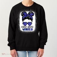 StandUp For Children Stop Child Abuse Prevention Awareness Women's Sweatshirt thumb 0