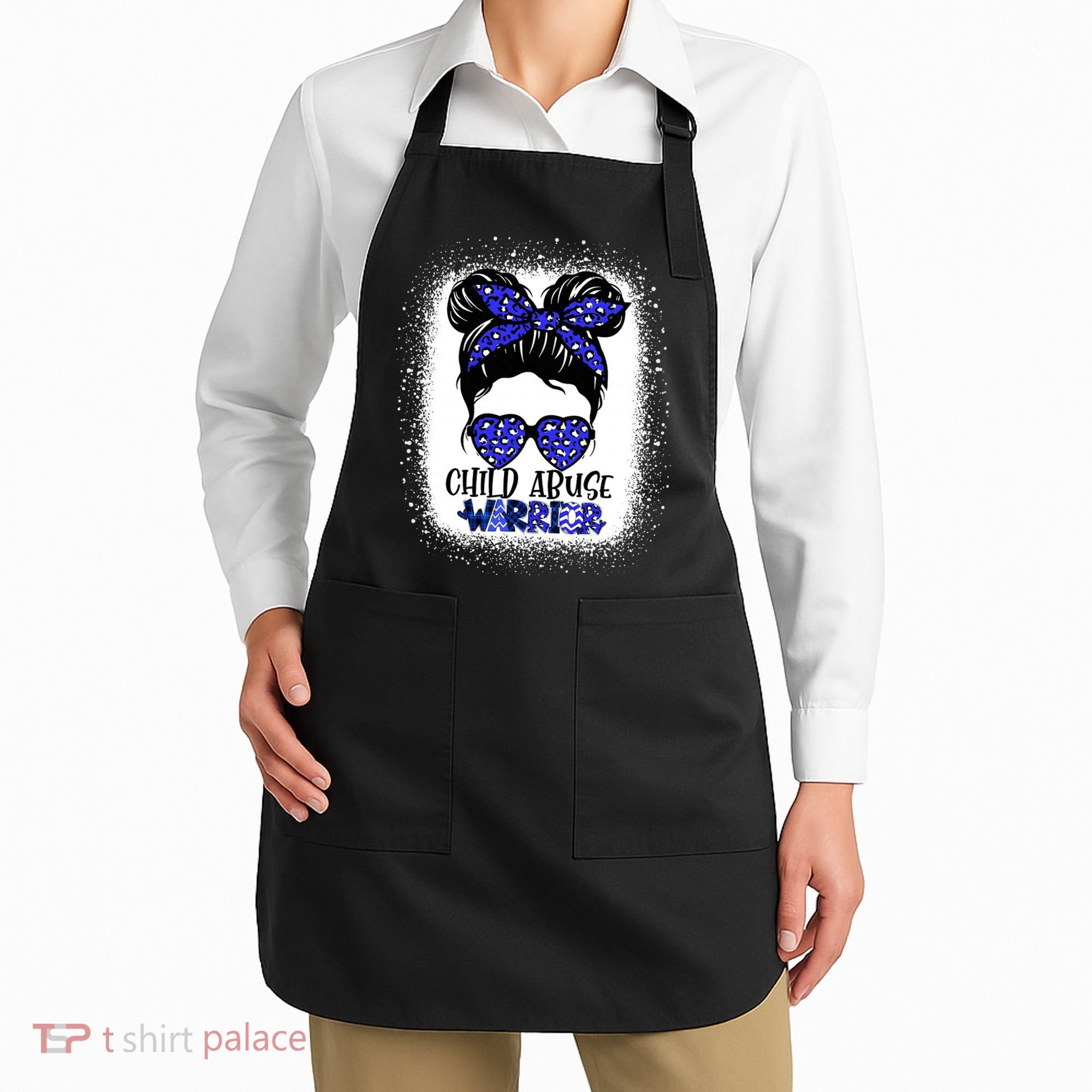 StandUp For Children Stop Child Abuse Prevention Awareness Apron