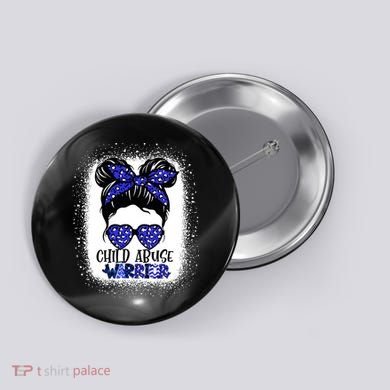 StandUp For Children Stop Child Abuse Prevention Awareness Button
