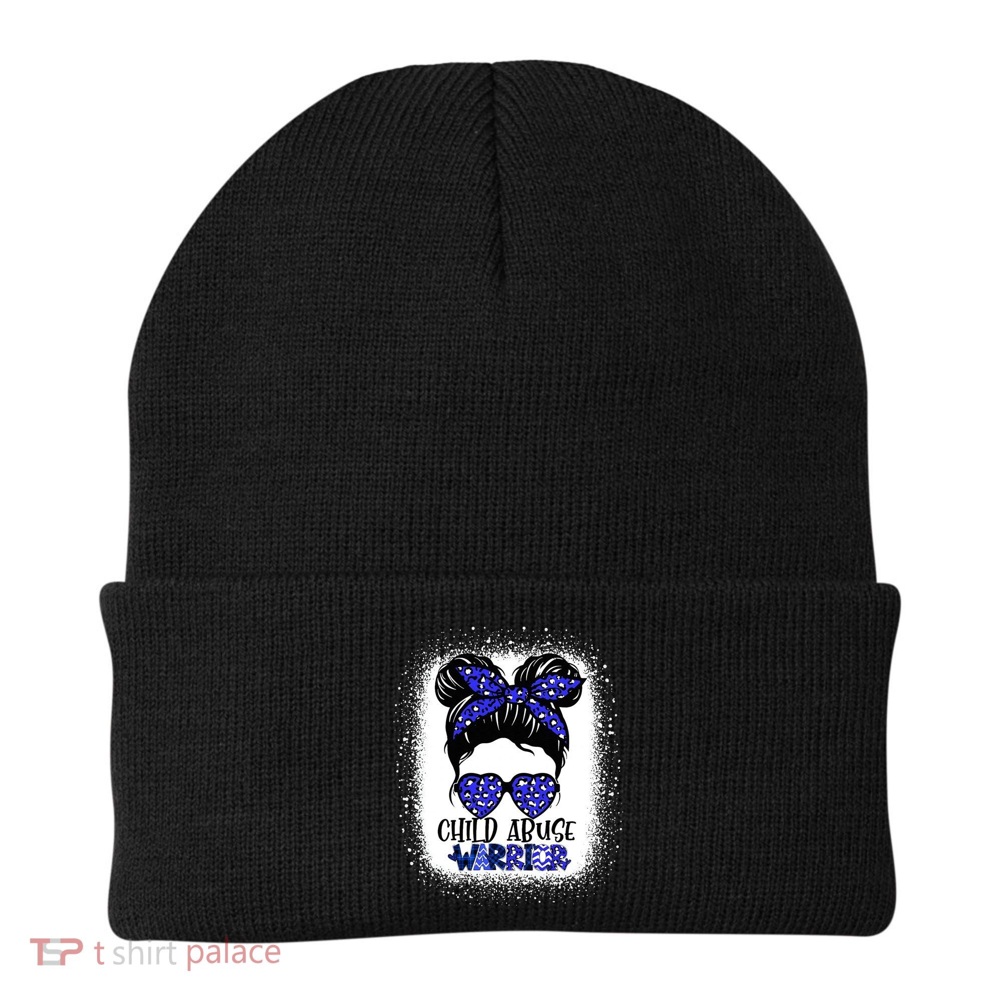 StandUp For Children Stop Child Abuse Prevention Awareness Beanie