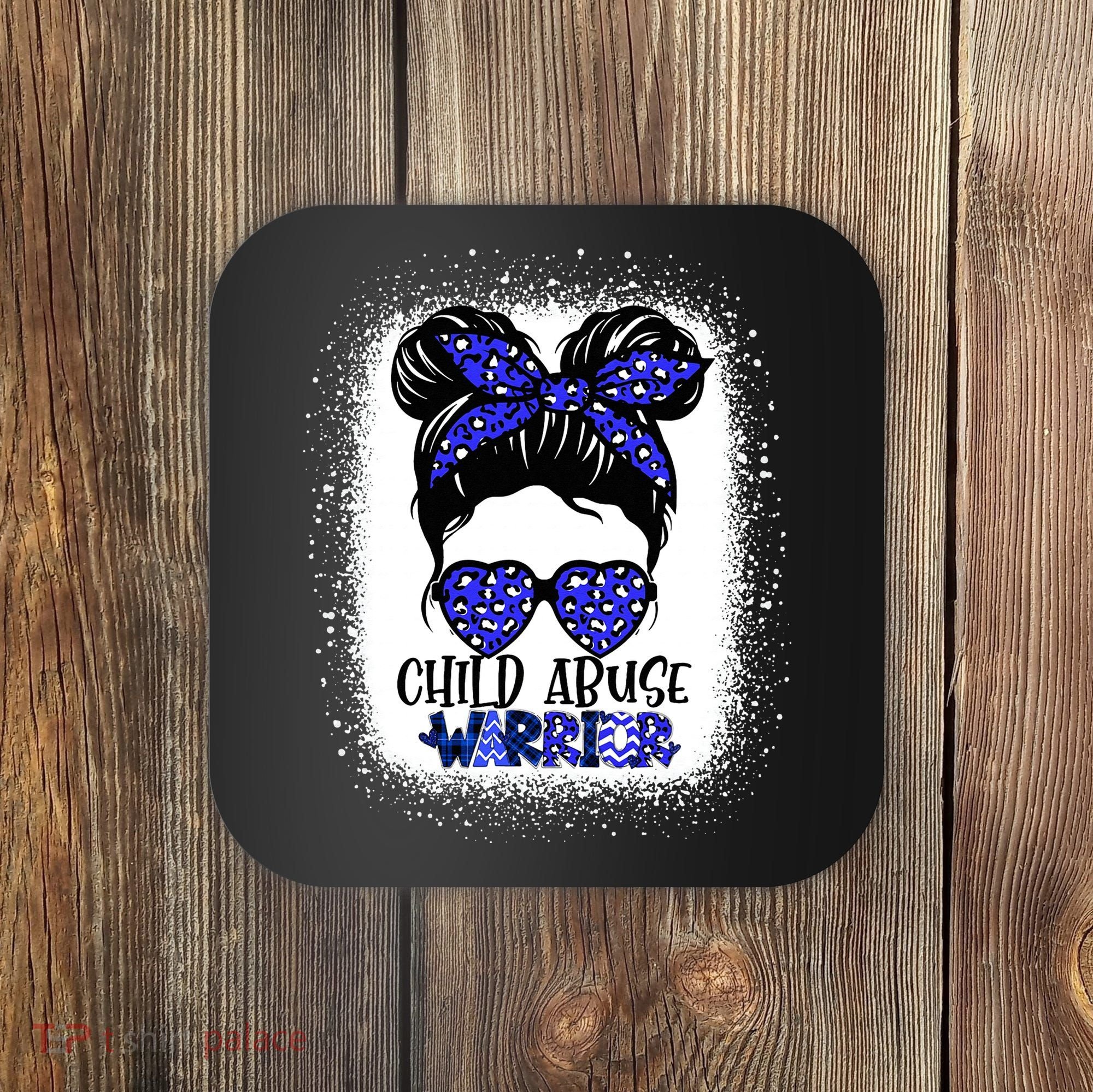 StandUp For Children Stop Child Abuse Prevention Awareness Coaster