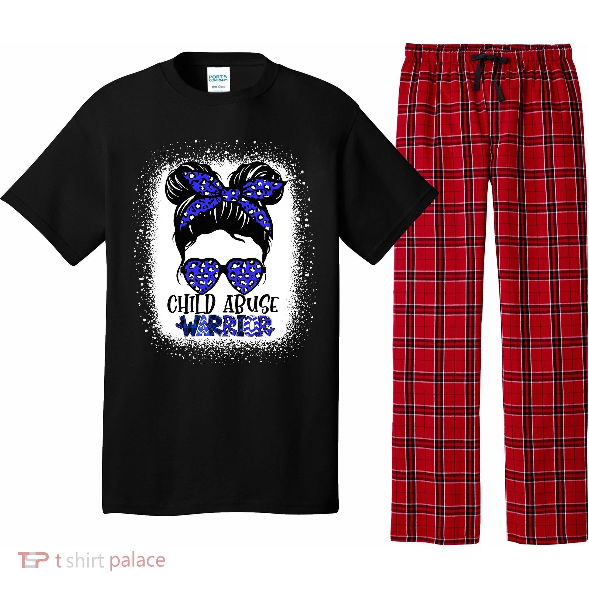 StandUp For Children Stop Child Abuse Prevention Awareness Pajama Set