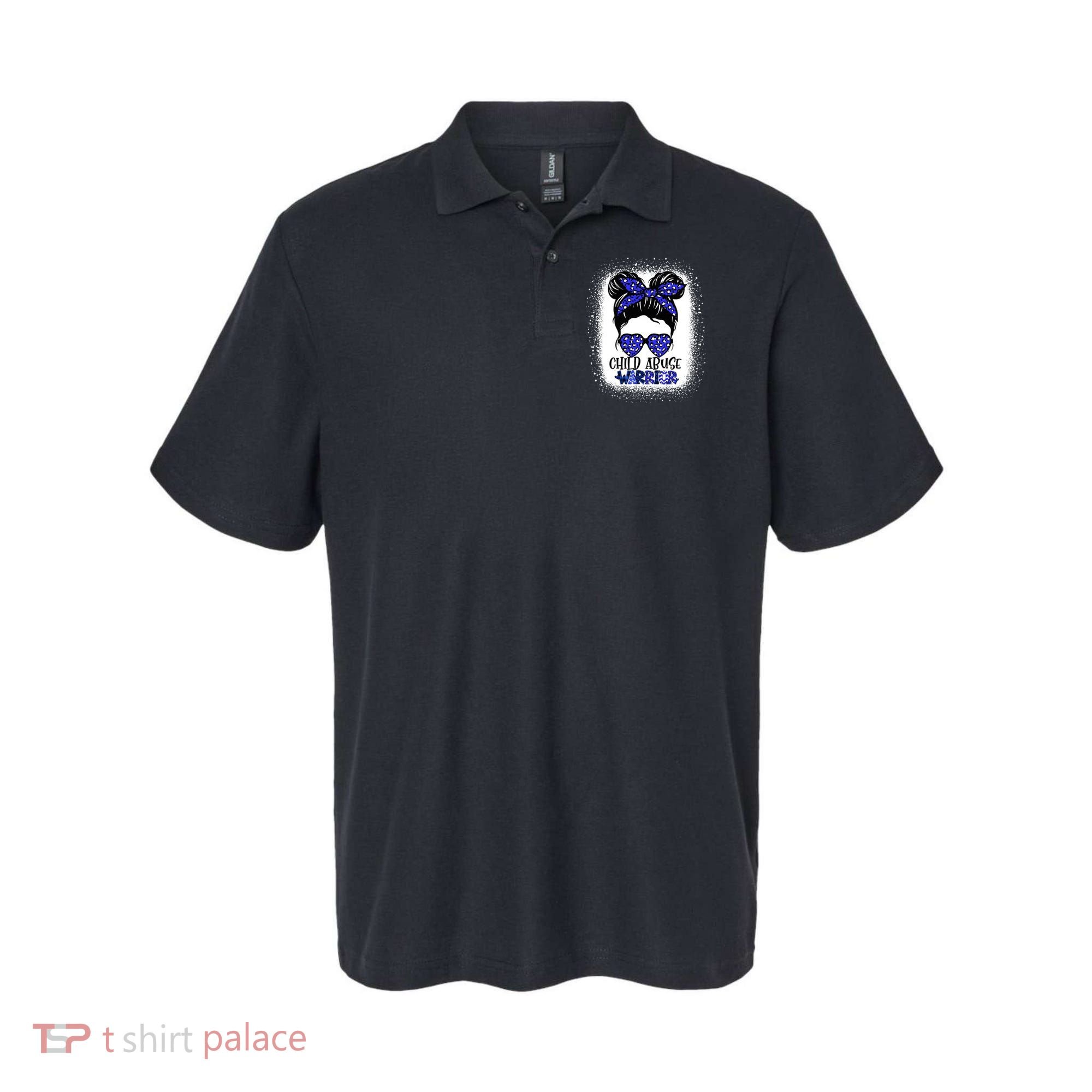 StandUp For Children Stop Child Abuse Prevention Awareness Polo