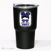 StandUp For Children Stop Child Abuse Prevention Awareness Tumbler thumb 0