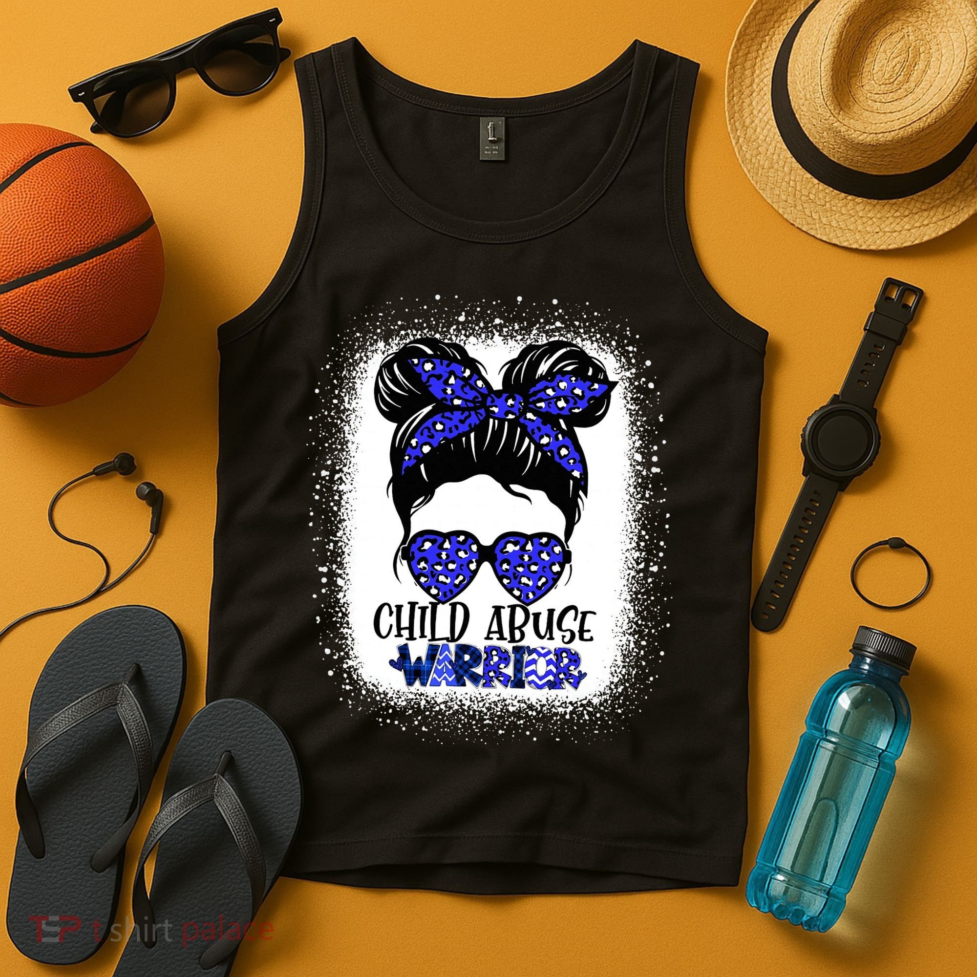 StandUp For Children Stop Child Abuse Prevention Awareness Tank Top