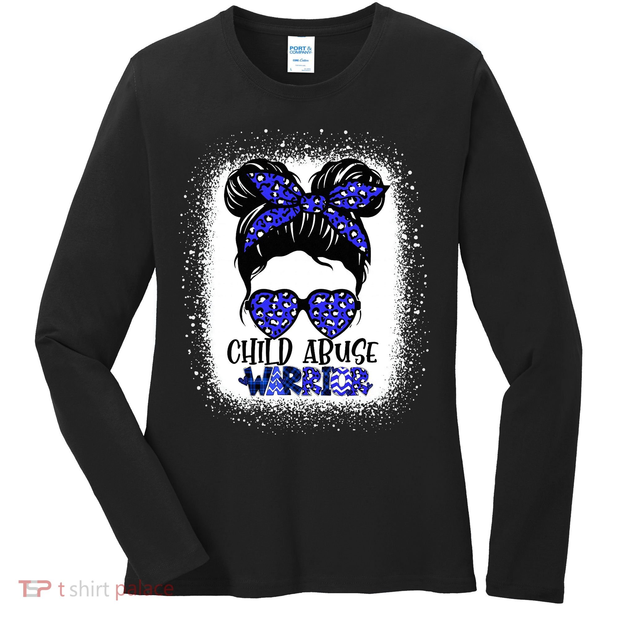 StandUp For Children Stop Child Abuse Prevention Awareness Women's Long Sleeve Shirt