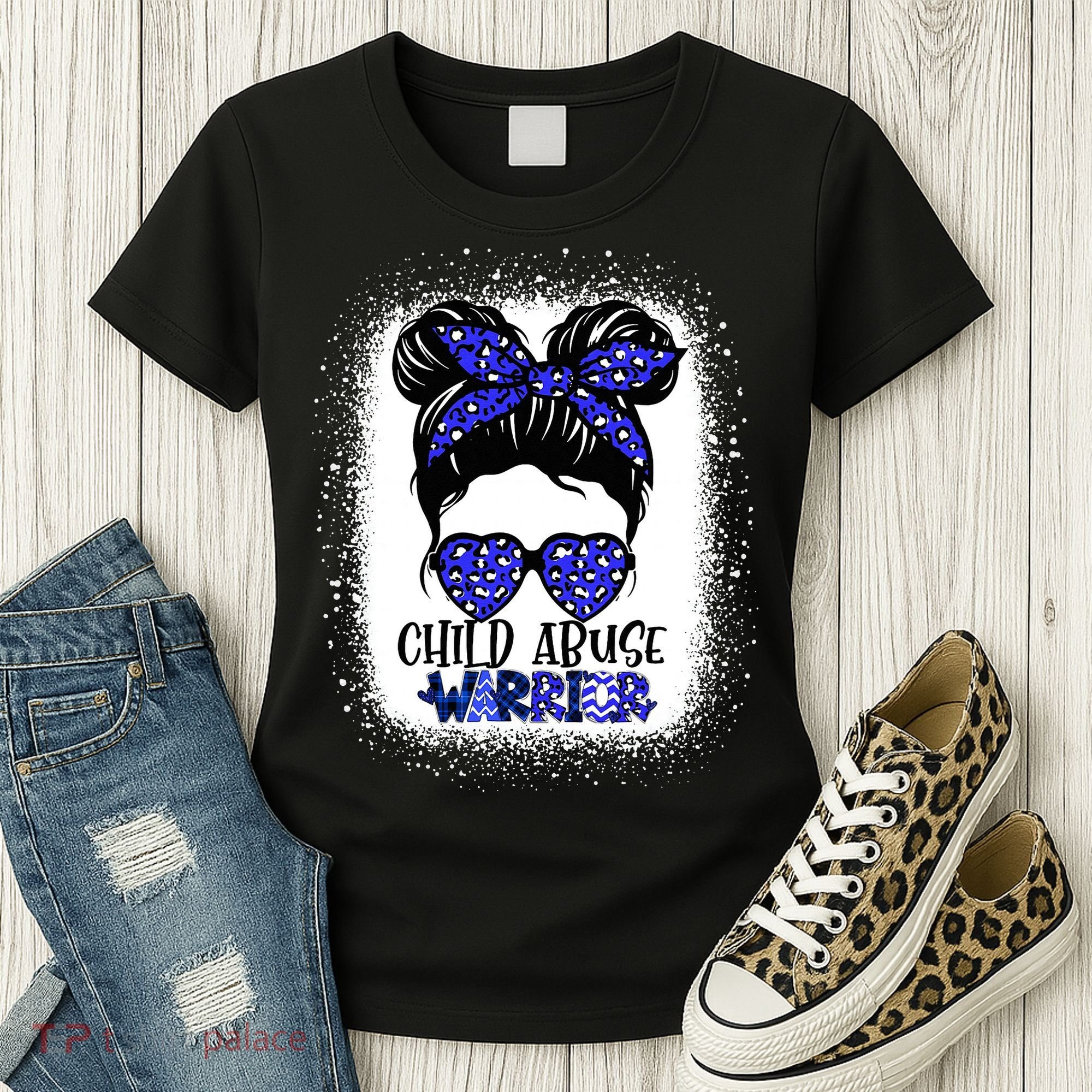 StandUp For Children Stop Child Abuse Prevention Awareness Women's T-Shirt