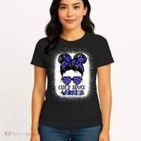 StandUp For Children Stop Child Abuse Prevention Awareness Women's T-Shirt thumb 4