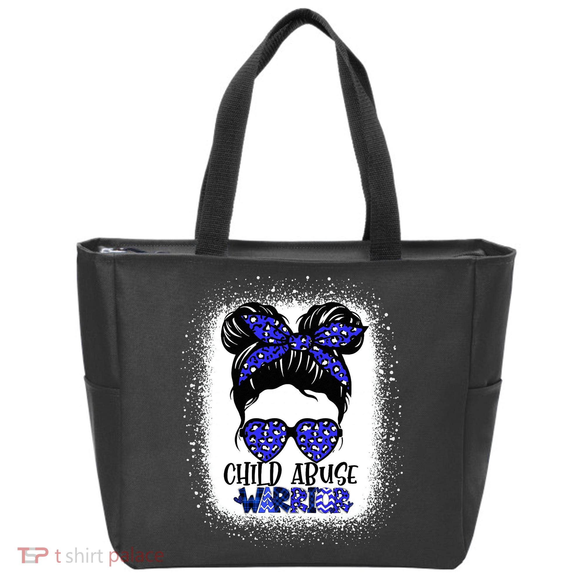 StandUp For Children Stop Child Abuse Prevention Awareness Tote Bag