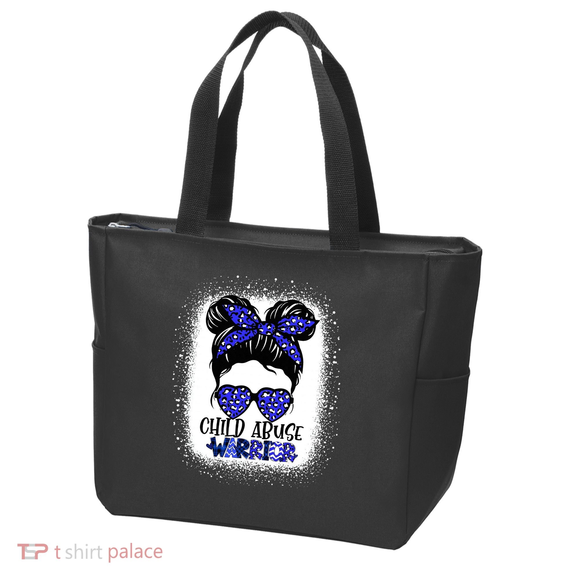StandUp For Children Stop Child Abuse Prevention Awareness Tote Bag