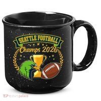 Seattle Football Champs 2026 15oz Campfire Ceramic Mug thumb 0