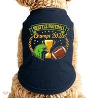 Seattle Football Champs 2026 Doggie Tank thumb 0