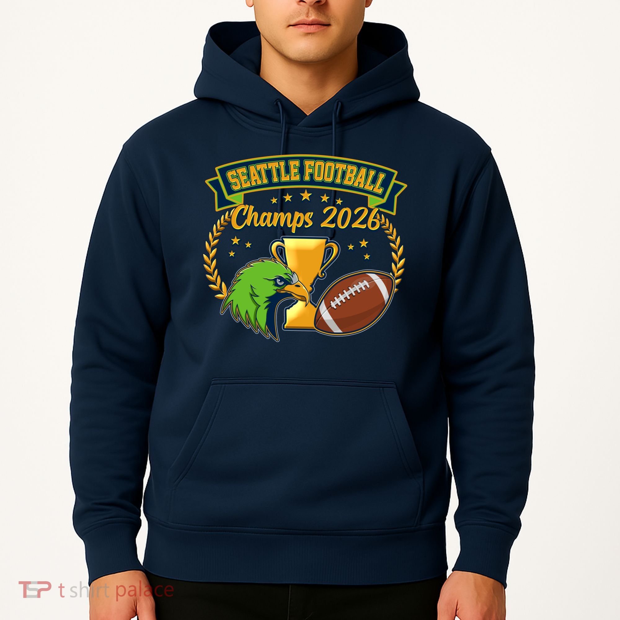 Seattle Football Champs 2026 Hoodie