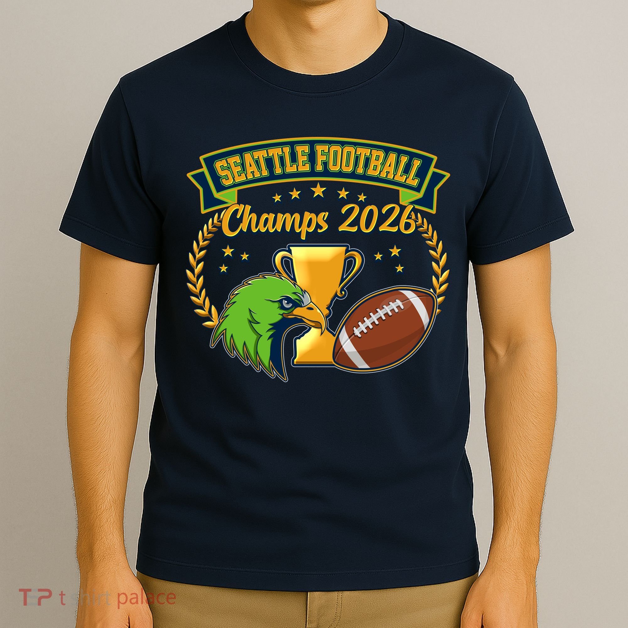 Seattle Football Champs 2026 T-Shirt