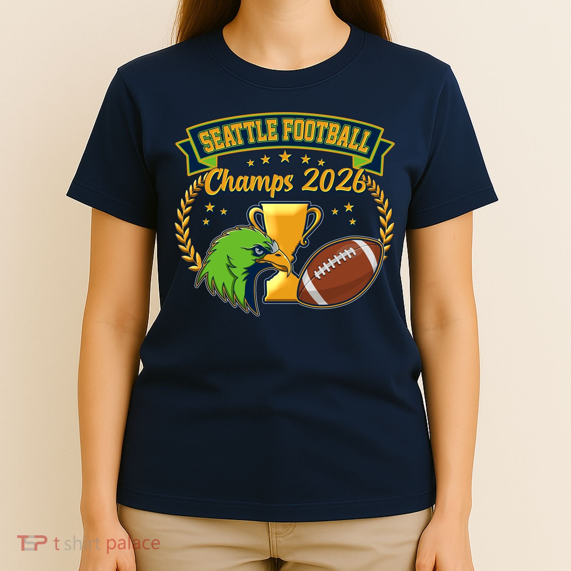 Seattle Football Champs 2026 T-Shirt