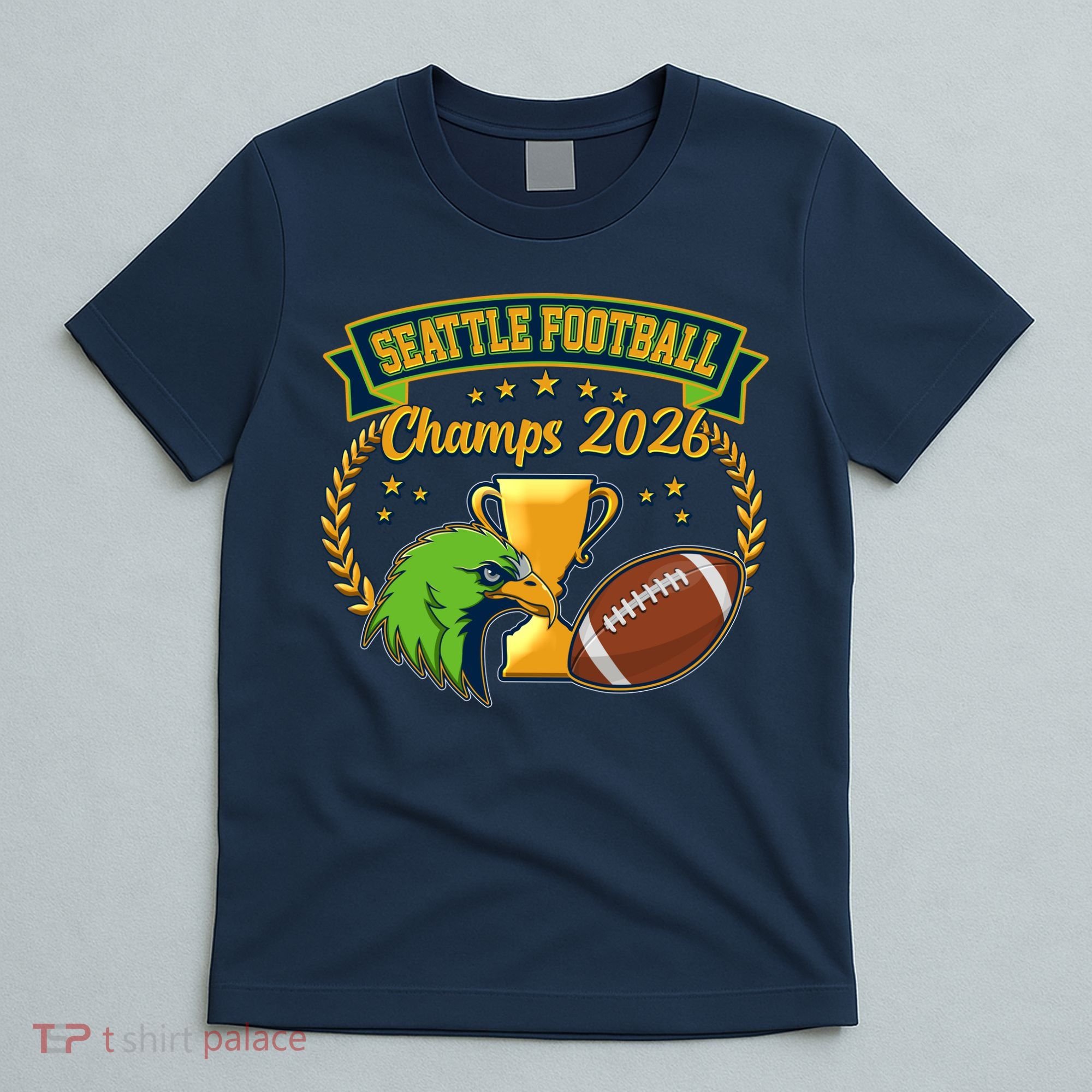 Seattle Football Champs 2026 T-Shirt