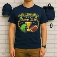 Seattle Football Champs 2026 T-Shirt thumb 6