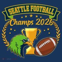Seattle Football Champs 2026 Bucket Hat thumb 4