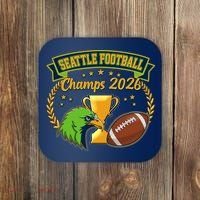Seattle Football Champs 2026 Coaster thumb 0