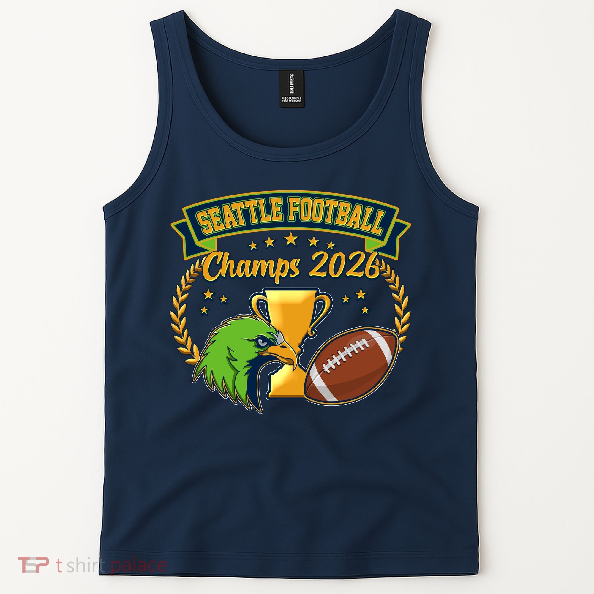 Seattle Football Champs 2026 Tank Top