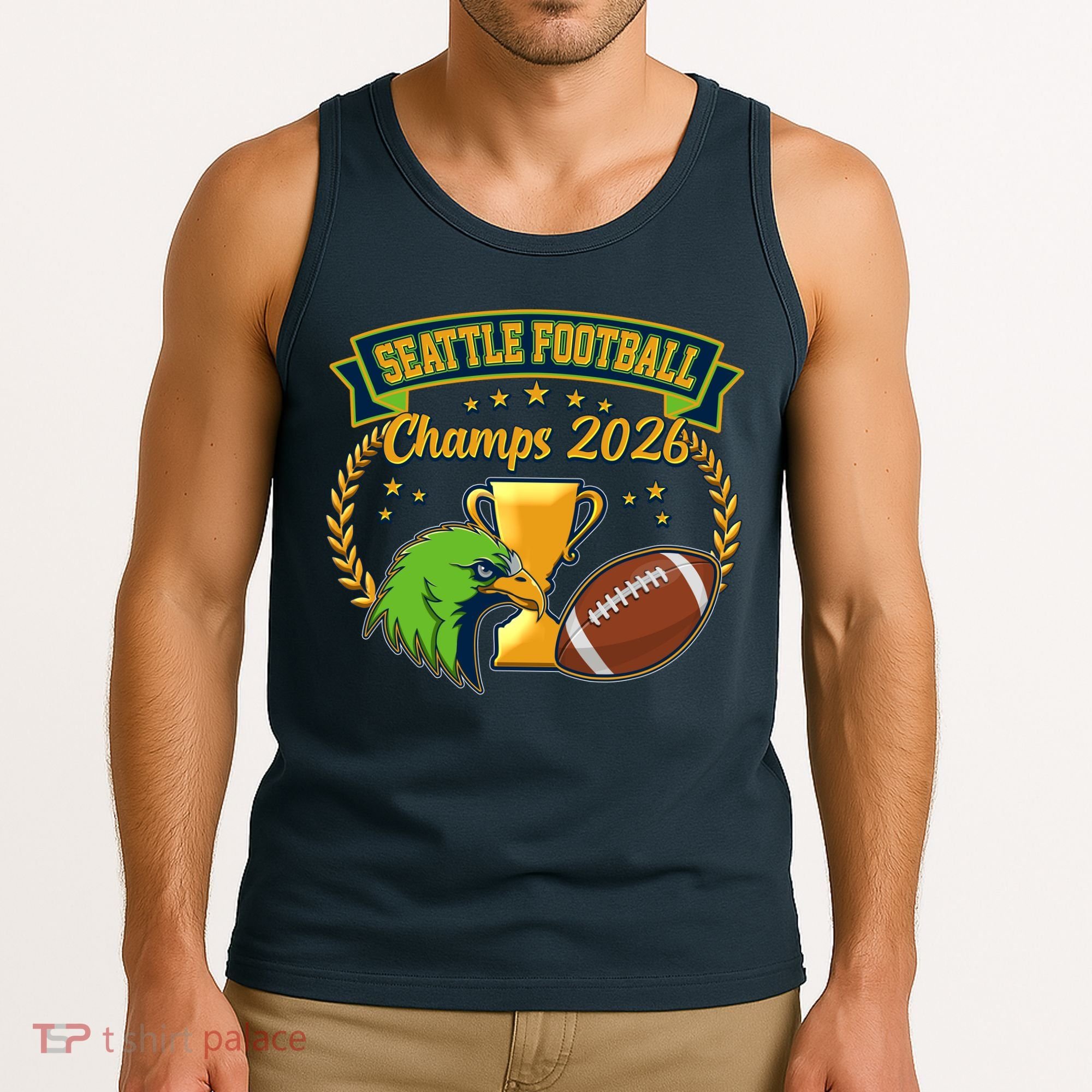 Seattle Football Champs 2026 Tank Top