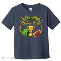 Seattle Football Champs 2026 Toddler T-Shirt thumb 0