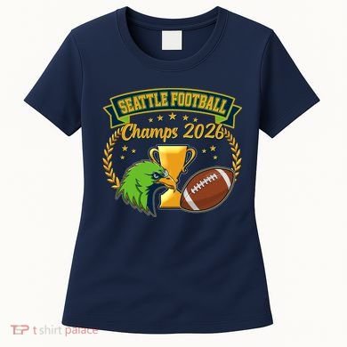 Seattle Football Champs 2026 Women's T-Shirt