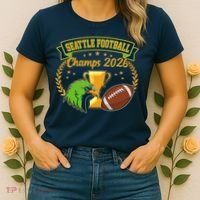 Seattle Football Champs 2026 Women's T-Shirt thumb 2
