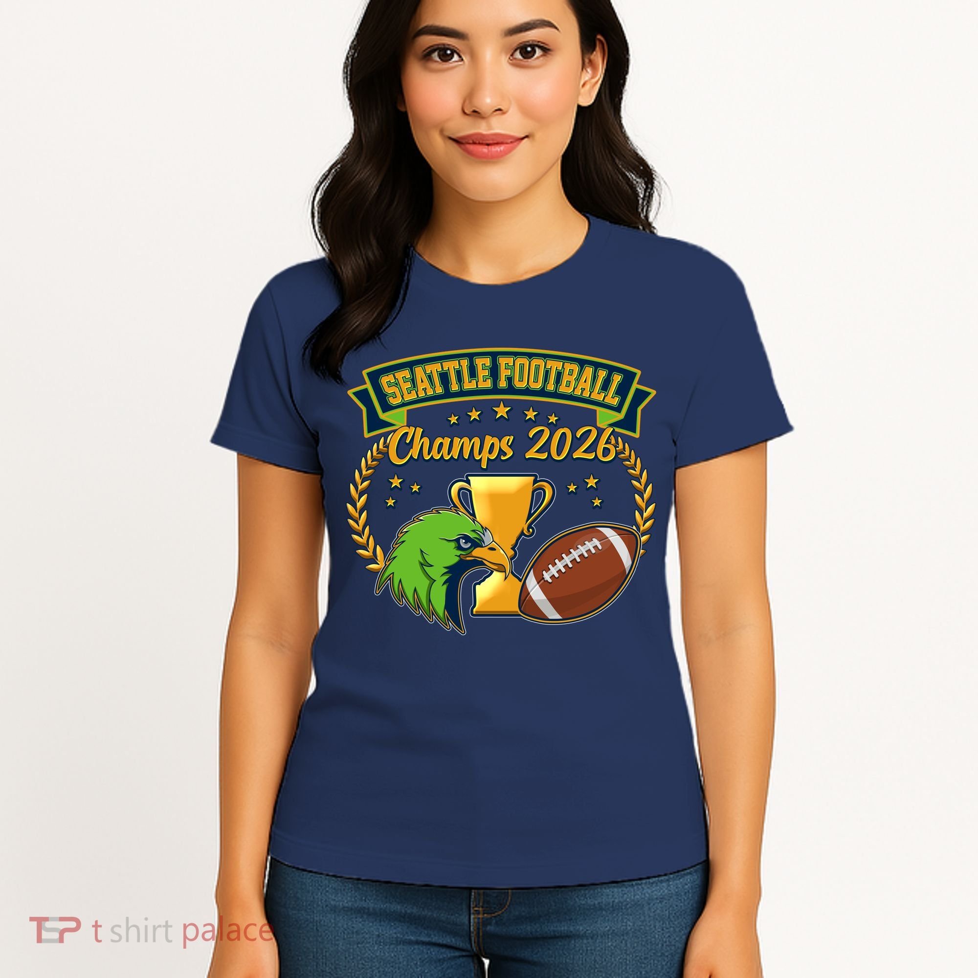 Seattle Football Champs 2026 Women's T-Shirt