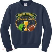 Seattle Football Champs 2026 Kids Sweatshirt thumb 0