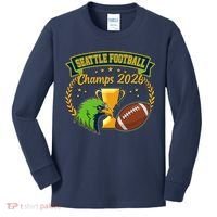 Seattle Football Champs 2026 Kids Long Sleeve Shirt thumb 0