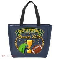 Seattle Football Champs 2026 Tote Bag thumb 0