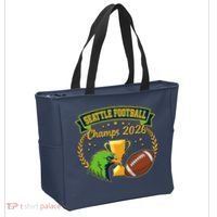 Seattle Football Champs 2026 Tote Bag thumb 2