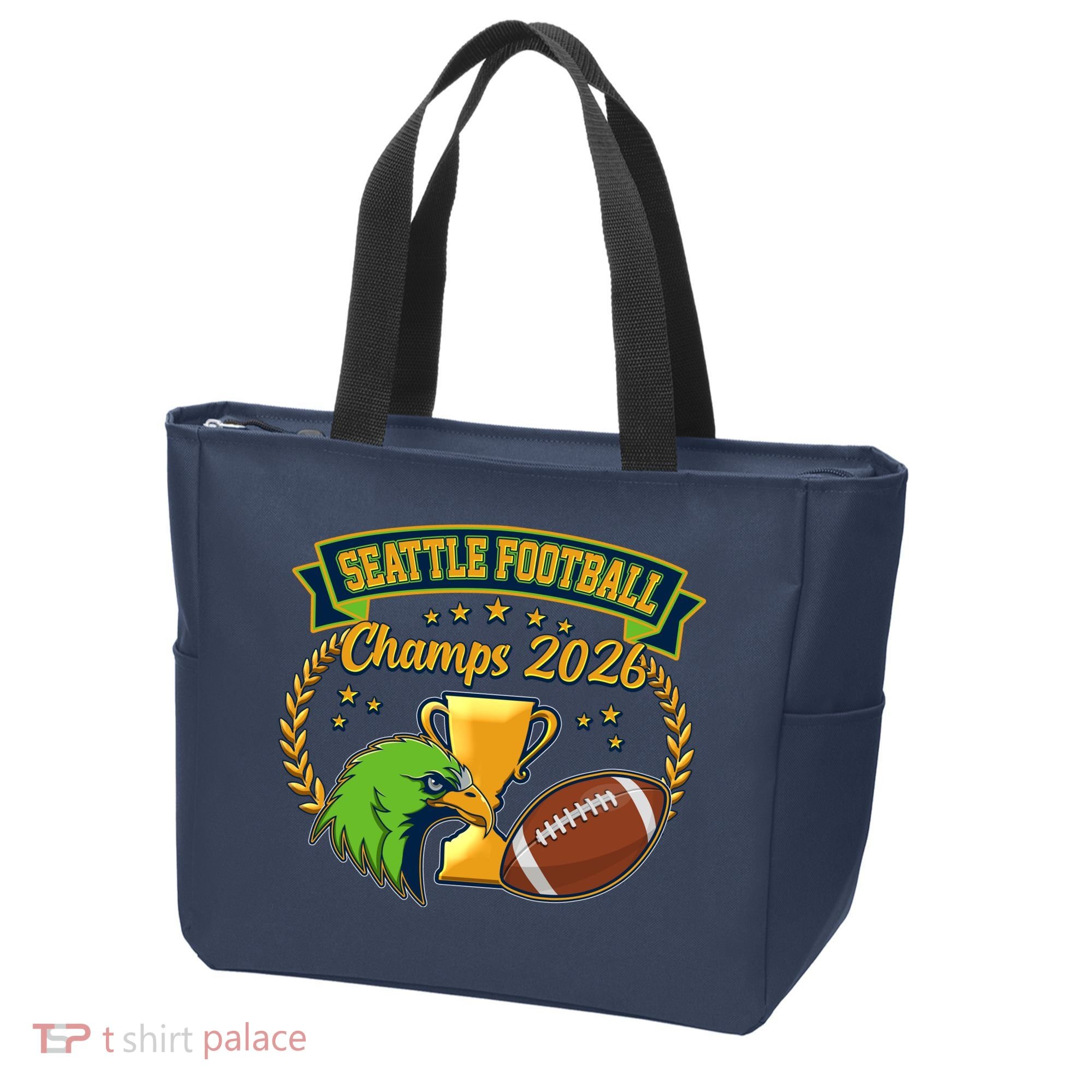Seattle Football Champs 2026 Tote Bag