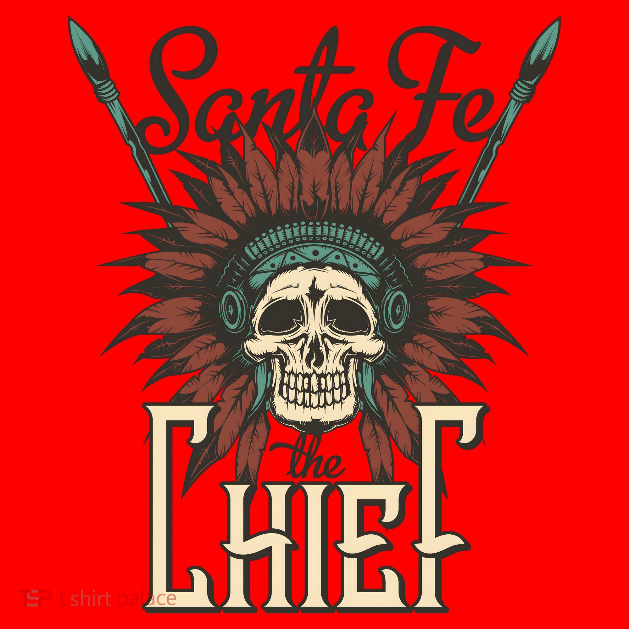 Santa Fe Chief Santa Hat