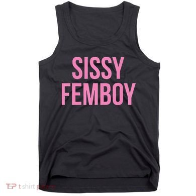 Sissy Femboy Crossdressing Aesthetic Tank Top