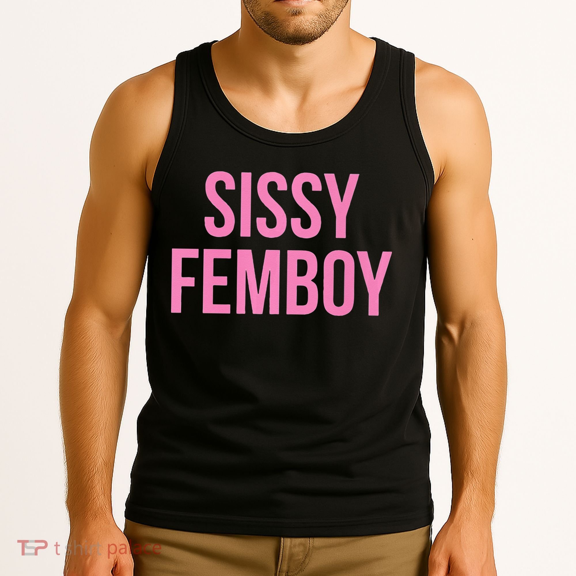 Sissy Femboy Crossdressing Aesthetic Tank Top