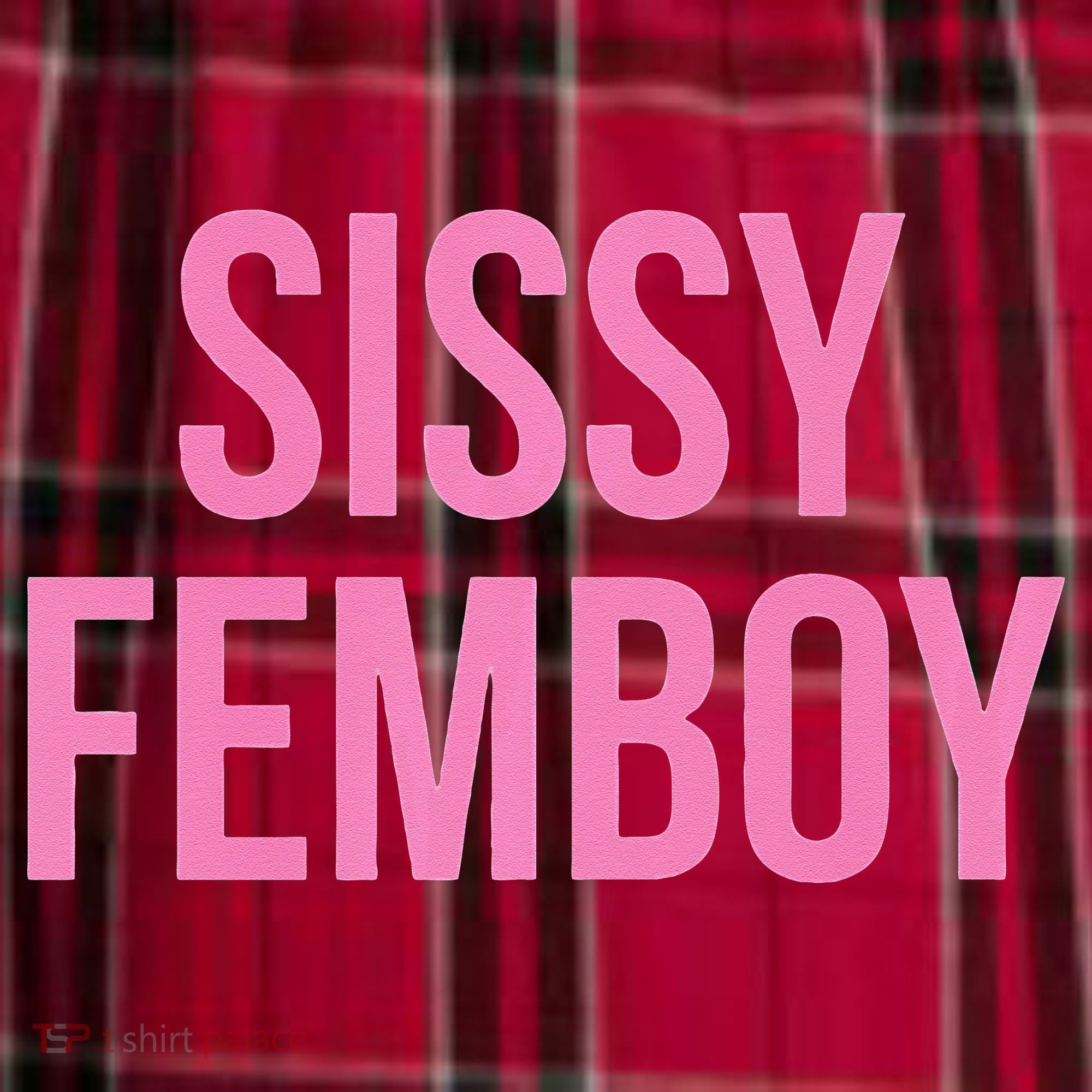 Sissy Femboy Crossdressing Aesthetic Men's Flannel Plaid Pajama Pants