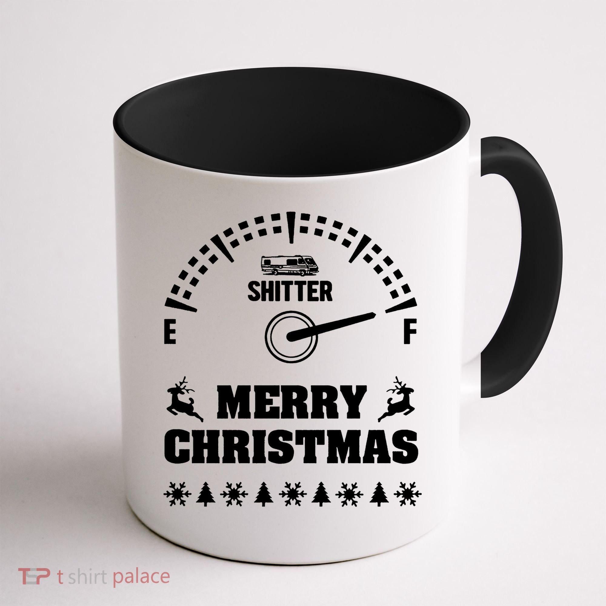 Shitters Full Christmas Coffee Mug