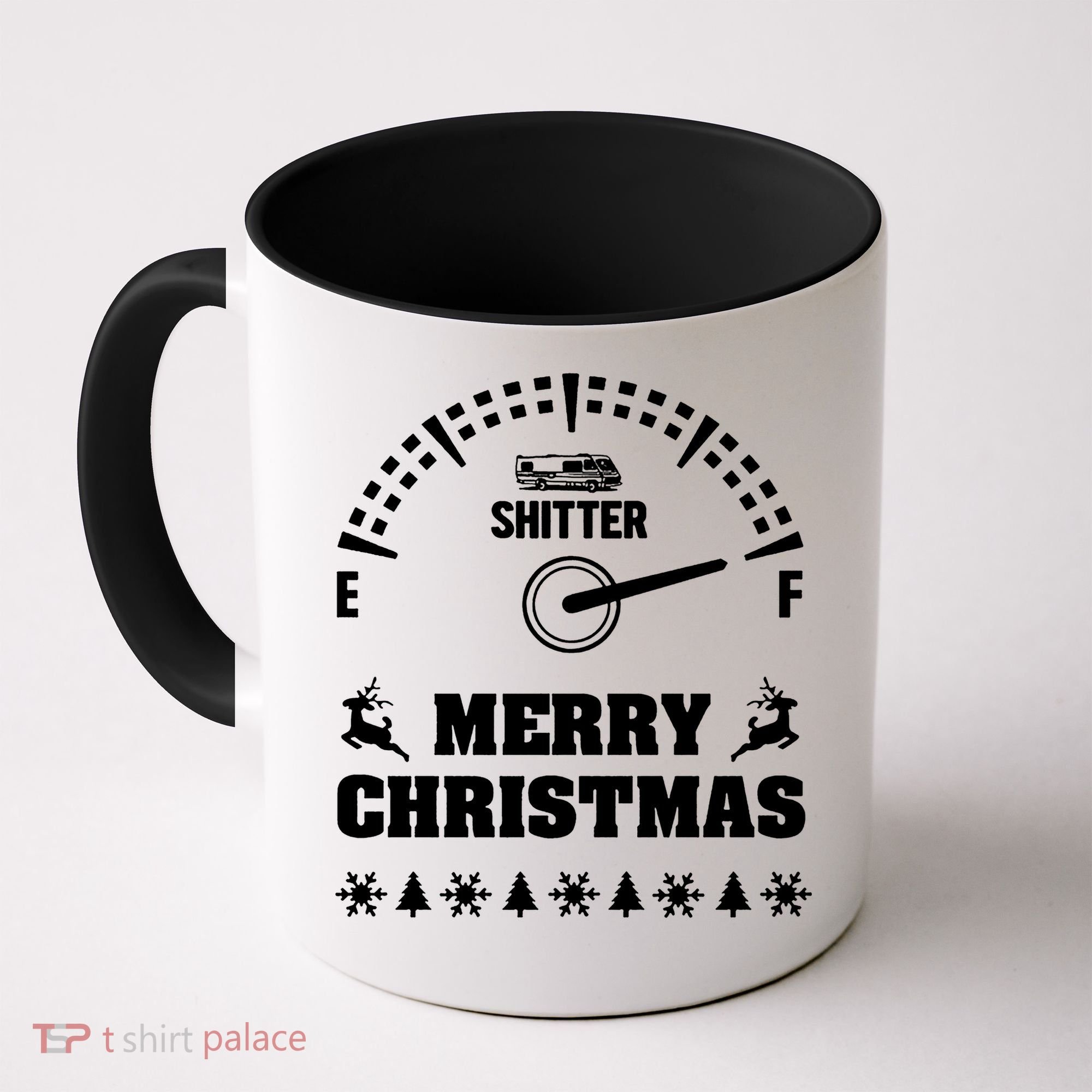 Shitters Full Christmas Coffee Mug