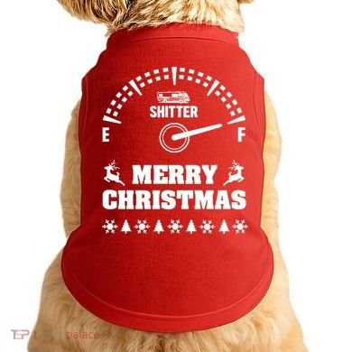Shitters Full Christmas Doggie Tank